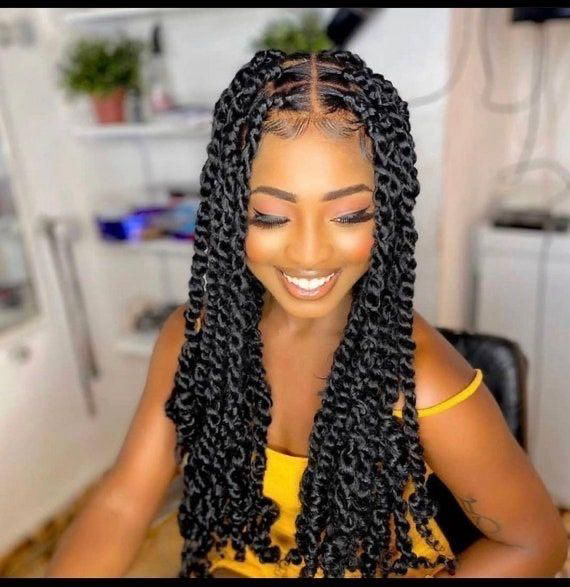 Braided hairstyle example 2